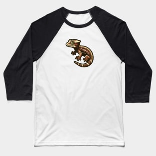 Crested Gecko Baseball T-Shirt